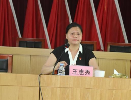 建新鎮(zhèn)黨委副書記、鎮(zhèn)長(zhǎng)王惠秀主持會(huì)議.jpg