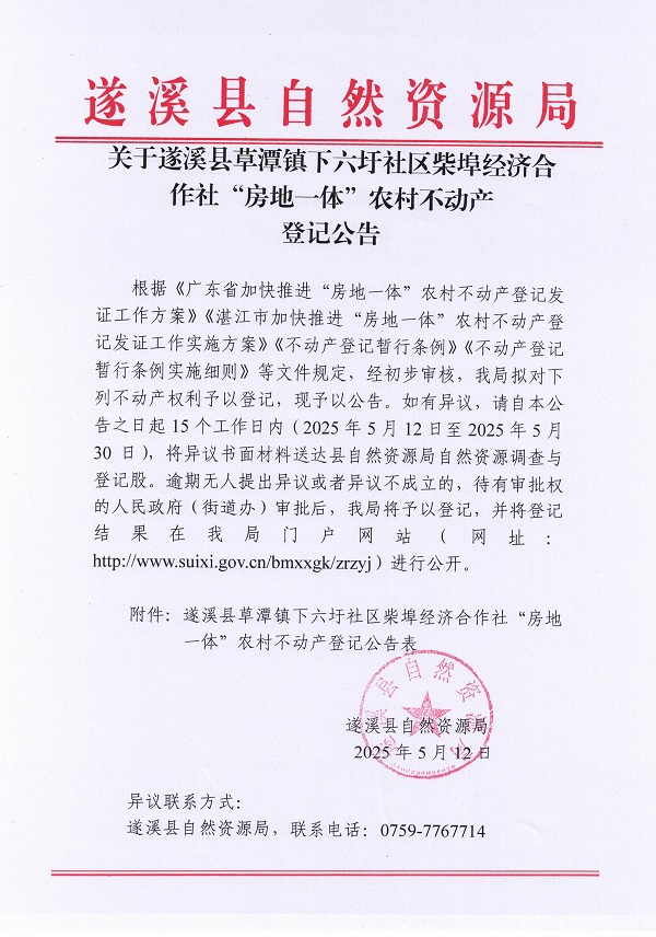草潭鎮(zhèn)下六圩社區(qū)柴埠經(jīng)濟(jì)合作社不動(dòng)產(chǎn)登記公告（新）_頁面_1.jpg
