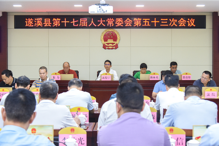 縣人大常委會(huì)決定：張洋為遂溪縣人民政府代縣長